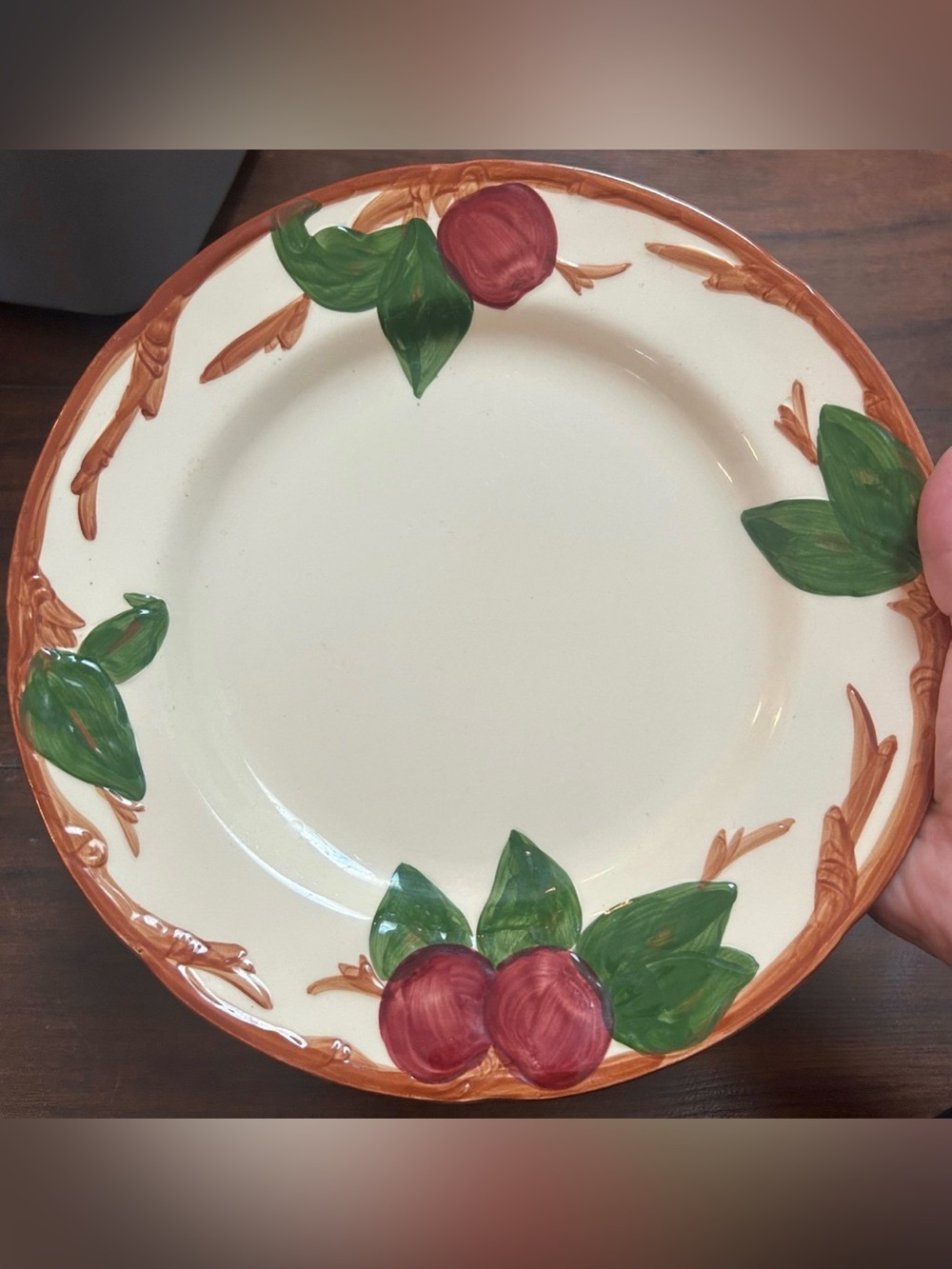 Franciscan apple dish